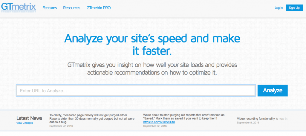 Best SEO Tools: Use GTMetrix to optimize site speed and fix technical SEO issues