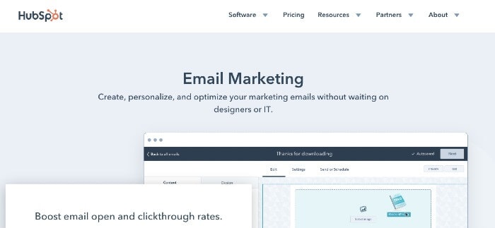 HubSpot Email Marketing