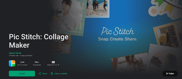 Pic Stitch - Instagram Marketing App