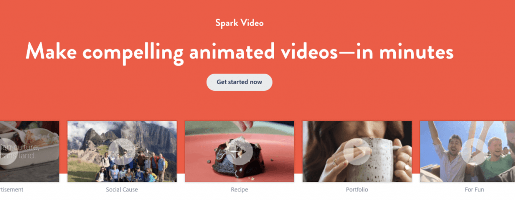 Adobe Spark Video - iPhone Apps for Marketers