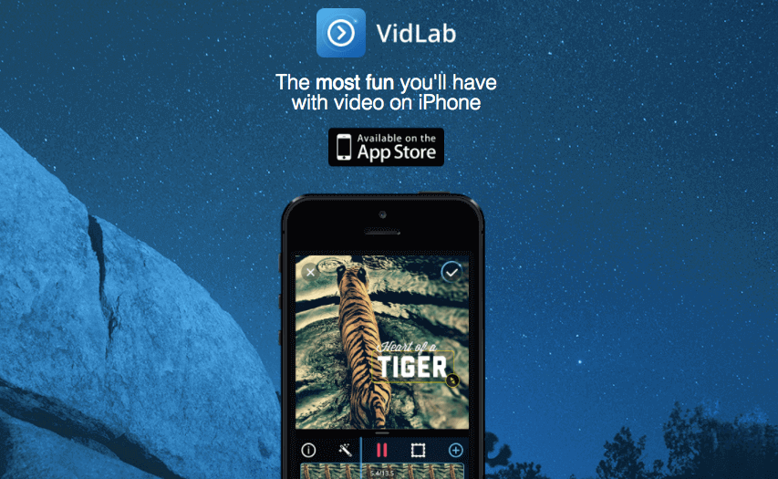 VidLab for iOS - iPhone Apps for Marketing Professionals