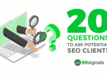 20 Questions to Ask Potential SEO Clients
