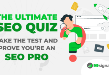 The Ultimate SEO Quiz by 99signals