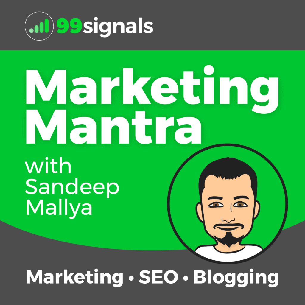 Marketing Mantra by 99signals (Cover Art)