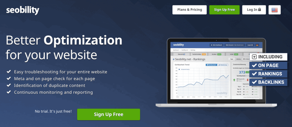Seobility is an all-in-one SEO tool for better website optimization.