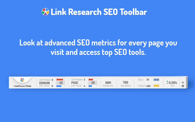 Link Research SEO Toolbar for Firefox