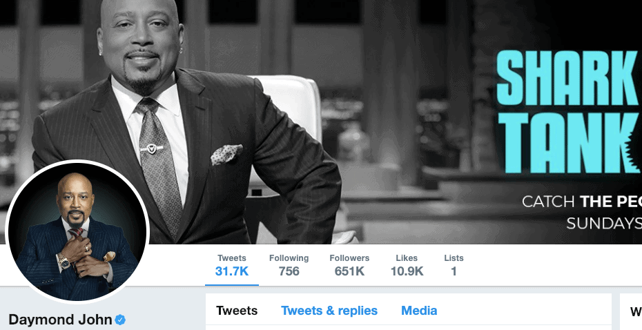 Daymond John on Twitter