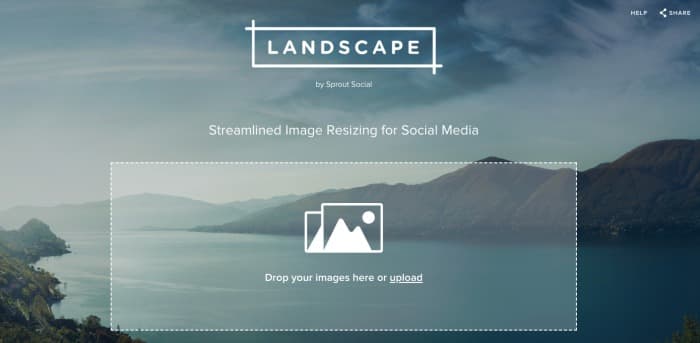 Landscape - Image Resize Tool
