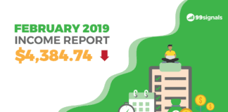 February 2019 Income Report - 99signals