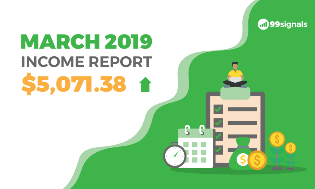 How I Earned  5 071 38 in Side Income in March 2019   Income Report - 76