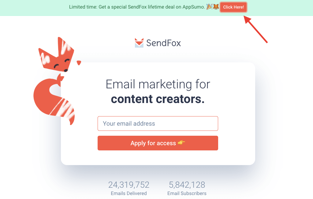 SendFox Review - AppSumo Deal
