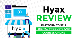 Hyax Review: Platform to Sell Digital Products and Courses Online