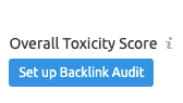 Semrush - Set up Backlink Audit