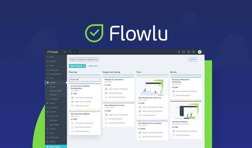 Flowlu AppSumo Deal