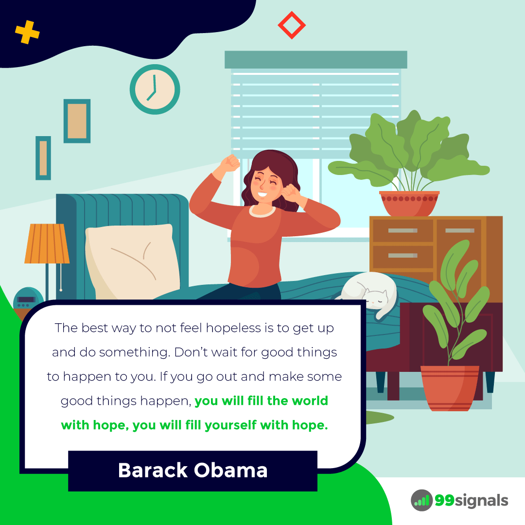 Barack Obama Quote - 99signals