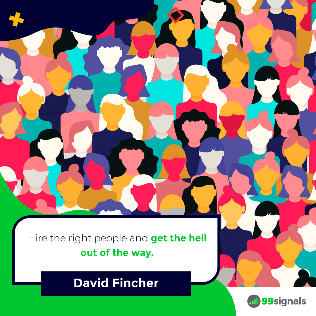 David Fincher Quote - 99signals