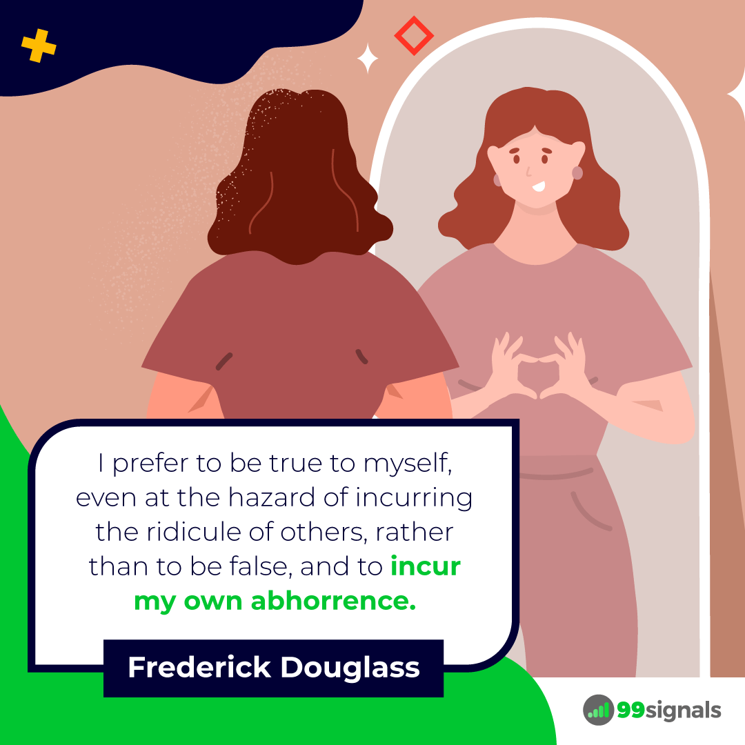 Frederick Douglass Quote - 99signals