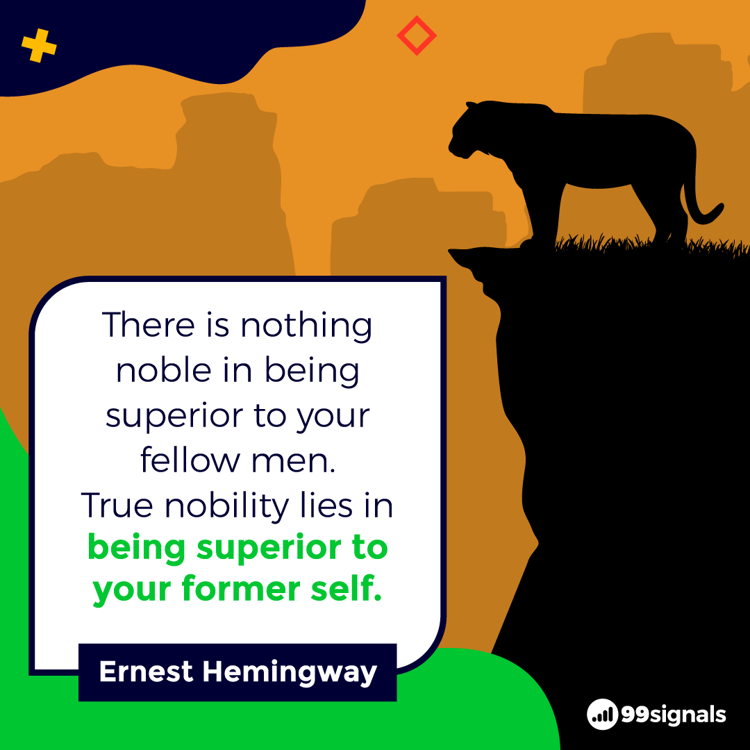 Hemingway Quote - Inspirational Quotes for Entrepreneurs