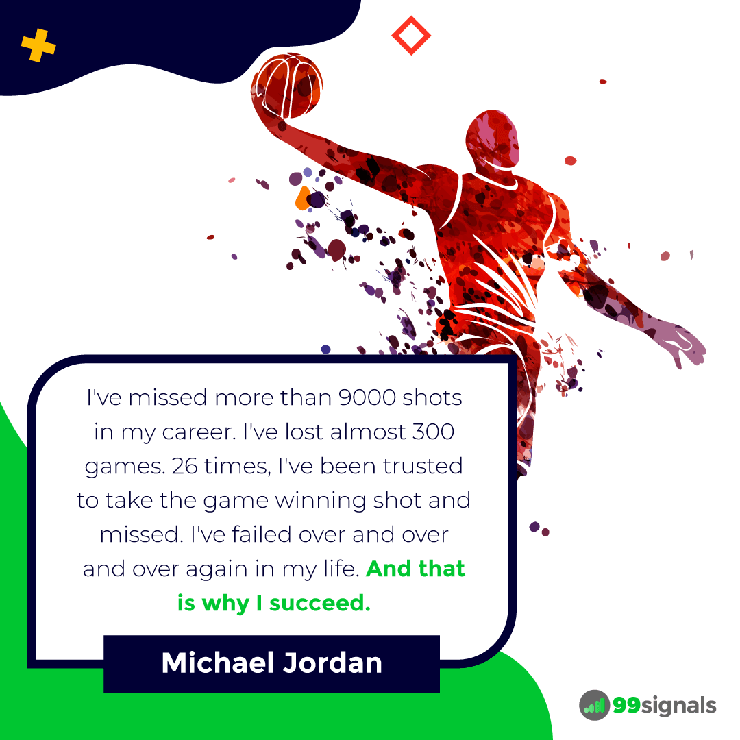 Michael Jordan Quote - 99signals