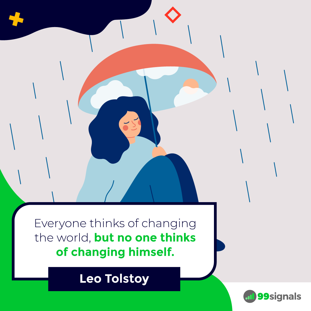 Leo Tolstoy Quote - 99signals