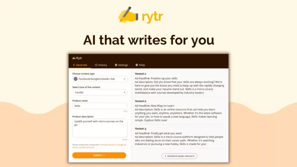 Rytr AppSumo Deal