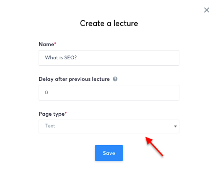 Systeme.io Lecture Settings