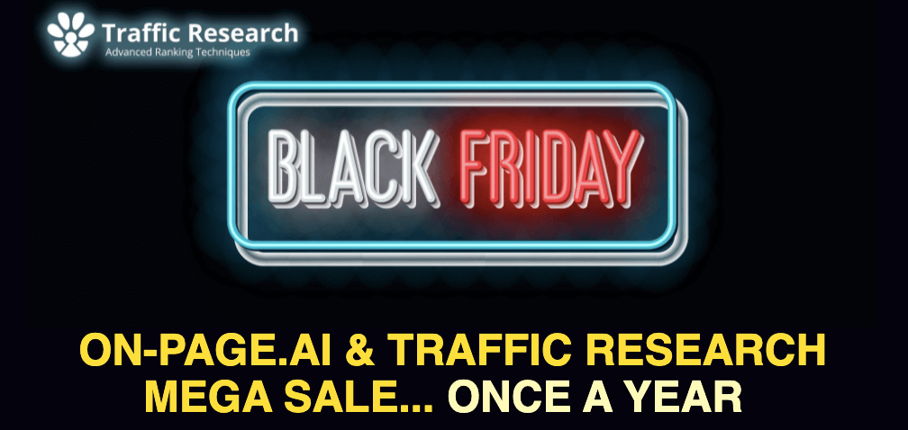 Traffic Research BFCM Deal