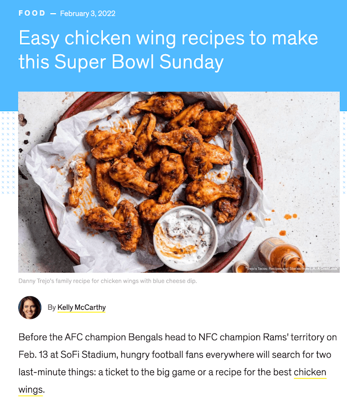 GMA Super Bowl Recipes 2022