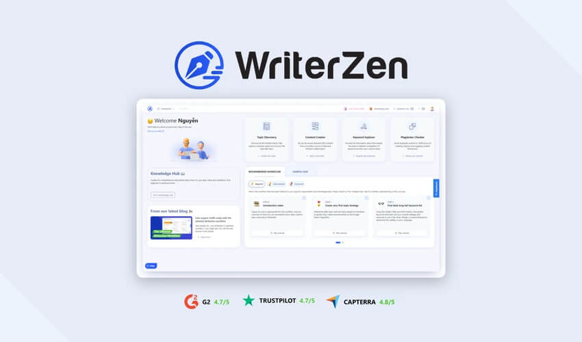 WriterZen AppSumo