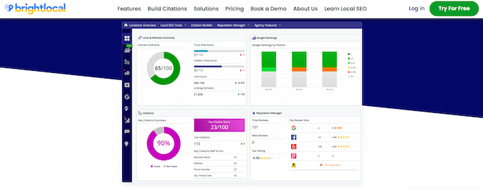 BrightLocal - Local SEO Tool