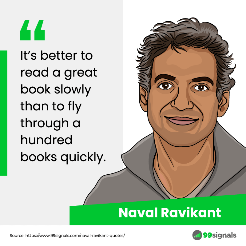Naval Ravikant Quote - On Reading