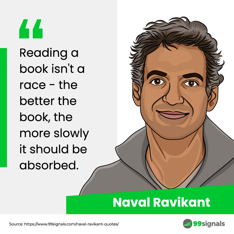 Naval Ravikant Quote - Reading better