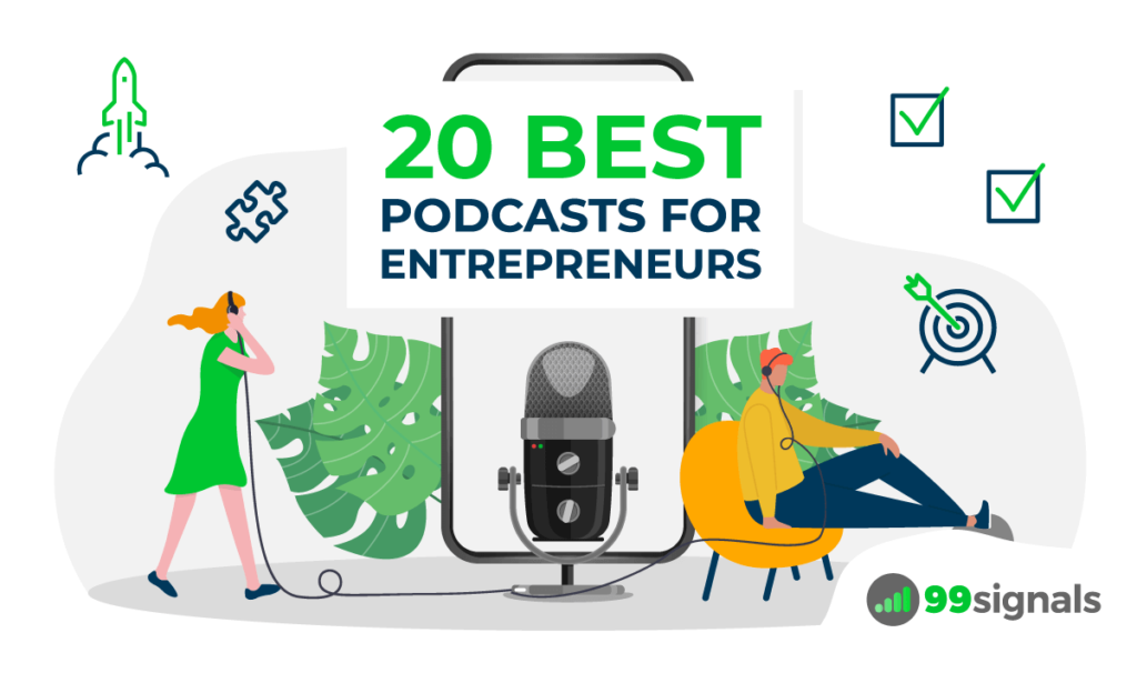 20 Best Podcasts for Entrepreneurs