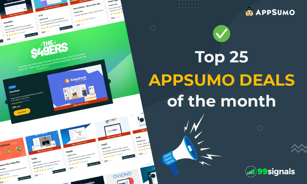 25 Best AppSumo Deals of the Month