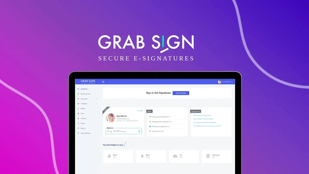 GrabSign AppSumo Deal