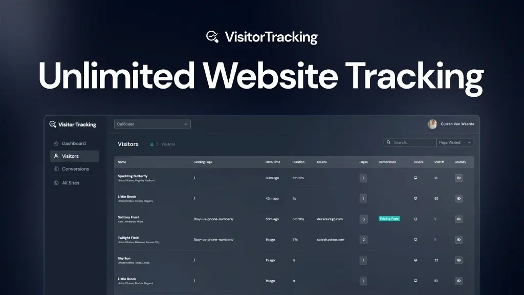 Visitor Tracking