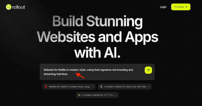 Rollout AI Websites